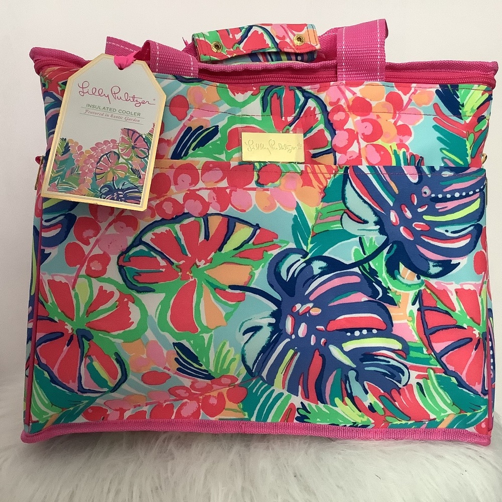 Lilly Pulitzer insulated Cooler  with detachable shoulder strap
